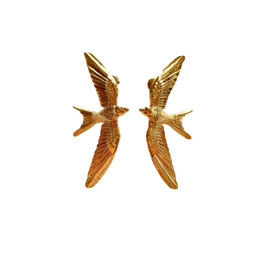 OHRHÄNGER Flying Bird, gold