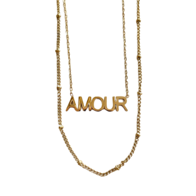 KETTE Amour (Double Necklace), gold
