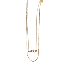 Lade das Bild in den Galerie-Viewer, KETTE Amour (Double Necklace), gold
