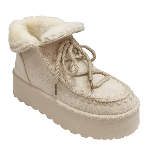 BOOTS `Cozy´, beige
