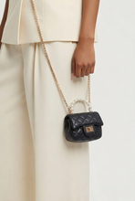 Lade das Bild in den Galerie-Viewer, TASCHE Microbag `Coco´, schwarz
