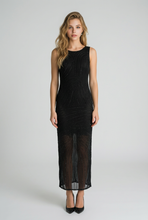 Lade das Bild in den Galerie-Viewer, KLEID `Elegant Glam Dress´ (Maxi), schwarz
