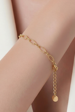 Lade das Bild in den Galerie-Viewer, ARMBAND `Cool Basic´, gold
