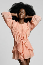 Lade das Bild in den Galerie-Viewer, KLEID `Carribean Queen´ (Mini), koralle
