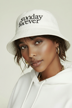 Lade das Bild in den Galerie-Viewer, BUCKET HAT `Sunday´, beige-schwarz
