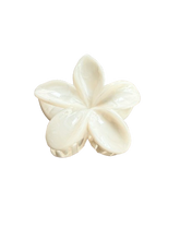 Lade das Bild in den Galerie-Viewer, HAIRCLIP Frangipani, weiß
