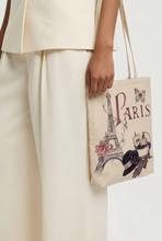 Lade das Bild in den Galerie-Viewer, SHOPPER `Paris´, beige

