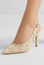 Lade das Bild in den Galerie-Viewer, SLINGBACKS `Lace´, citrus
