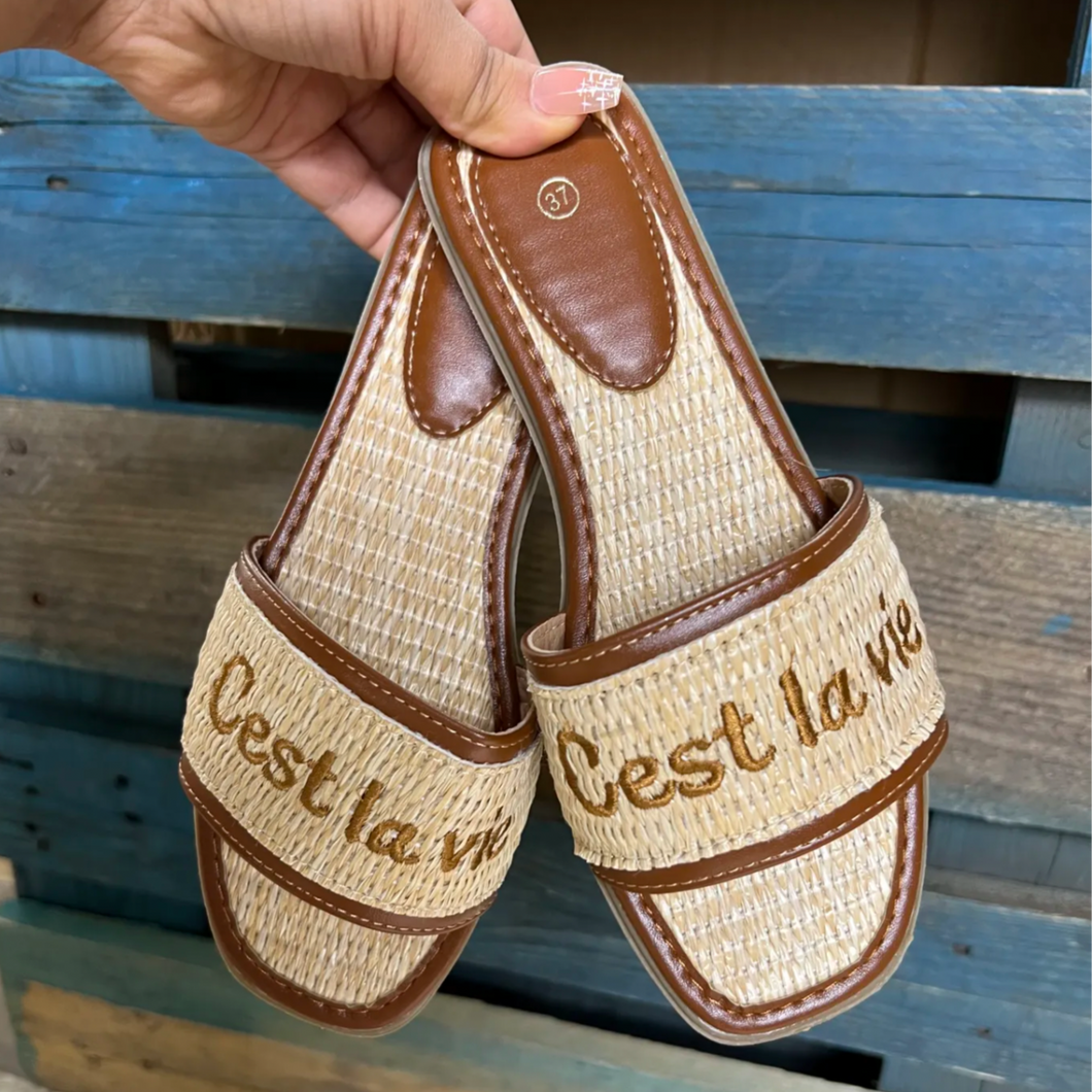 PANTOLETTE `C`est la vie´, braun