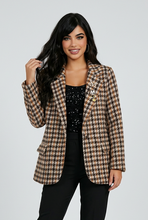Lade das Bild in den Galerie-Viewer, BLAZER `Parisienne´, karriert

