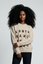 Lade das Bild in den Galerie-Viewer, PULLOVER `Louis Karl Coco Mark´, beige
