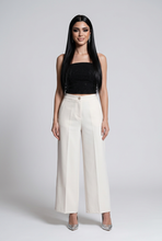 Lade das Bild in den Galerie-Viewer, HOSE Culotte `Business´, beige
