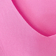 Lade das Bild in den Galerie-Viewer, TOP `Sweet Basic´ (Feinstrick/Volants), pink
