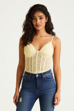 Lade das Bild in den Galerie-Viewer, BODY `Elegant Lace´, citrus
