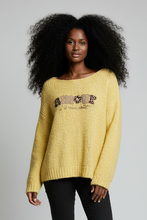 Lade das Bild in den Galerie-Viewer, PULLOVER `Amour´, citrus
