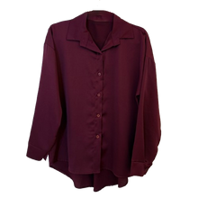 Lade das Bild in den Galerie-Viewer, BLUSE `Classy Basic´, burgundy
