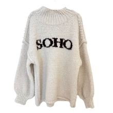 Lade das Bild in den Galerie-Viewer, PULLOVER `SOHO´ (Strick), beige
