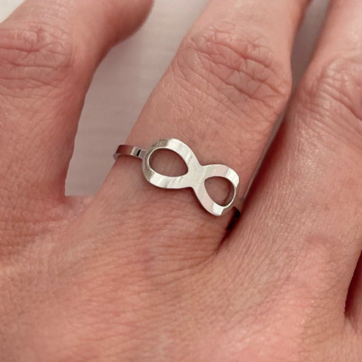 RING Infinity, silber