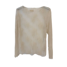 Lade das Bild in den Galerie-Viewer, TOP `Elegant Lace´, beige
