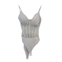 Lade das Bild in den Galerie-Viewer, BODY `Elegant Lace´, beige
