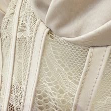 Lade das Bild in den Galerie-Viewer, BODY `Elegant Lace´, beige
