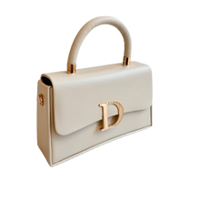 Lade das Bild in den Galerie-Viewer, TASCHE `D´, beige
