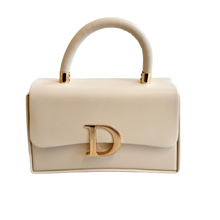 Lade das Bild in den Galerie-Viewer, TASCHE `D´, beige
