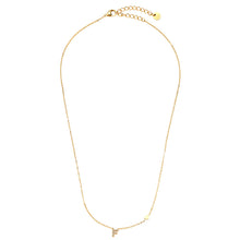 Lade das Bild in den Galerie-Viewer, KETTE `My Name - F´, gold

