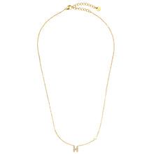 Lade das Bild in den Galerie-Viewer, KETTE `My Name - H´, gold
