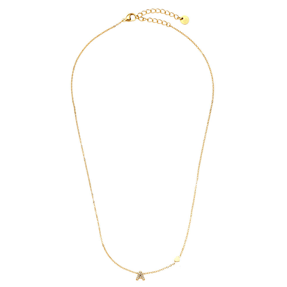 KETTE `My Name - A´, gold