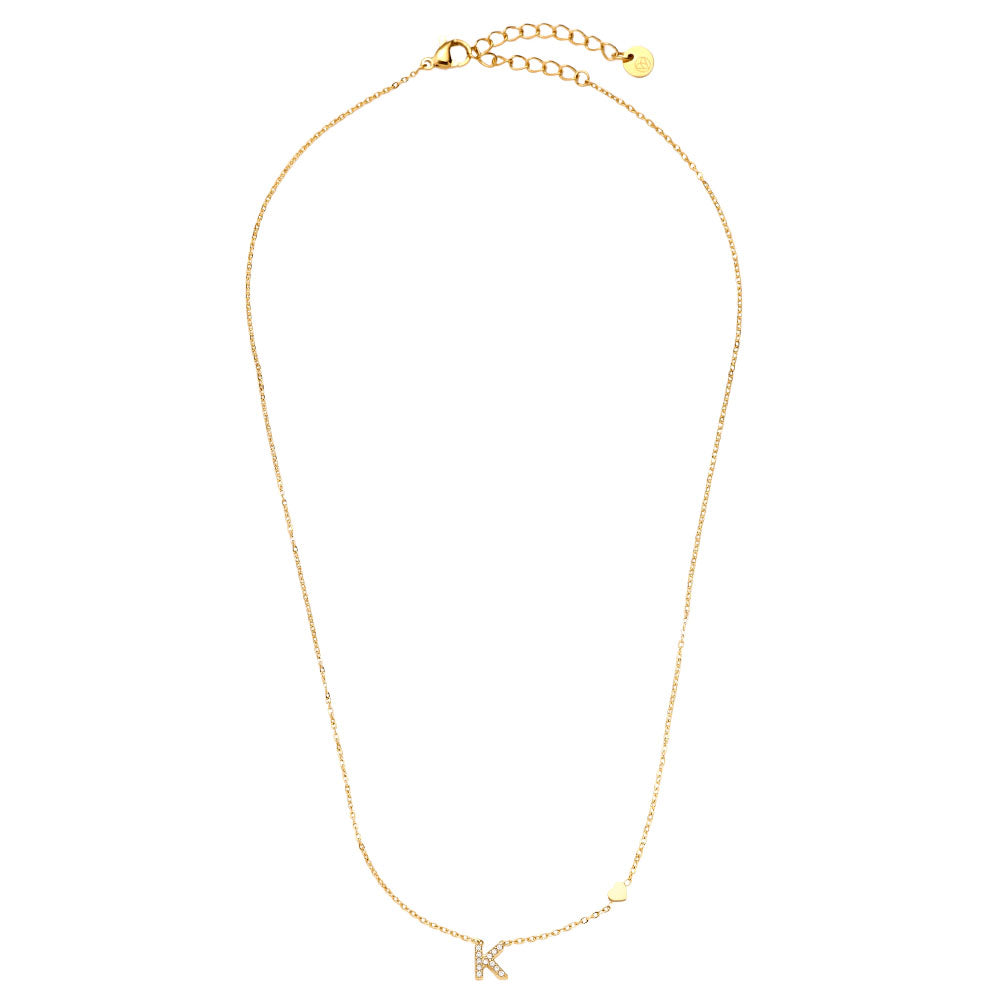 KETTE `My Name - K´, gold
