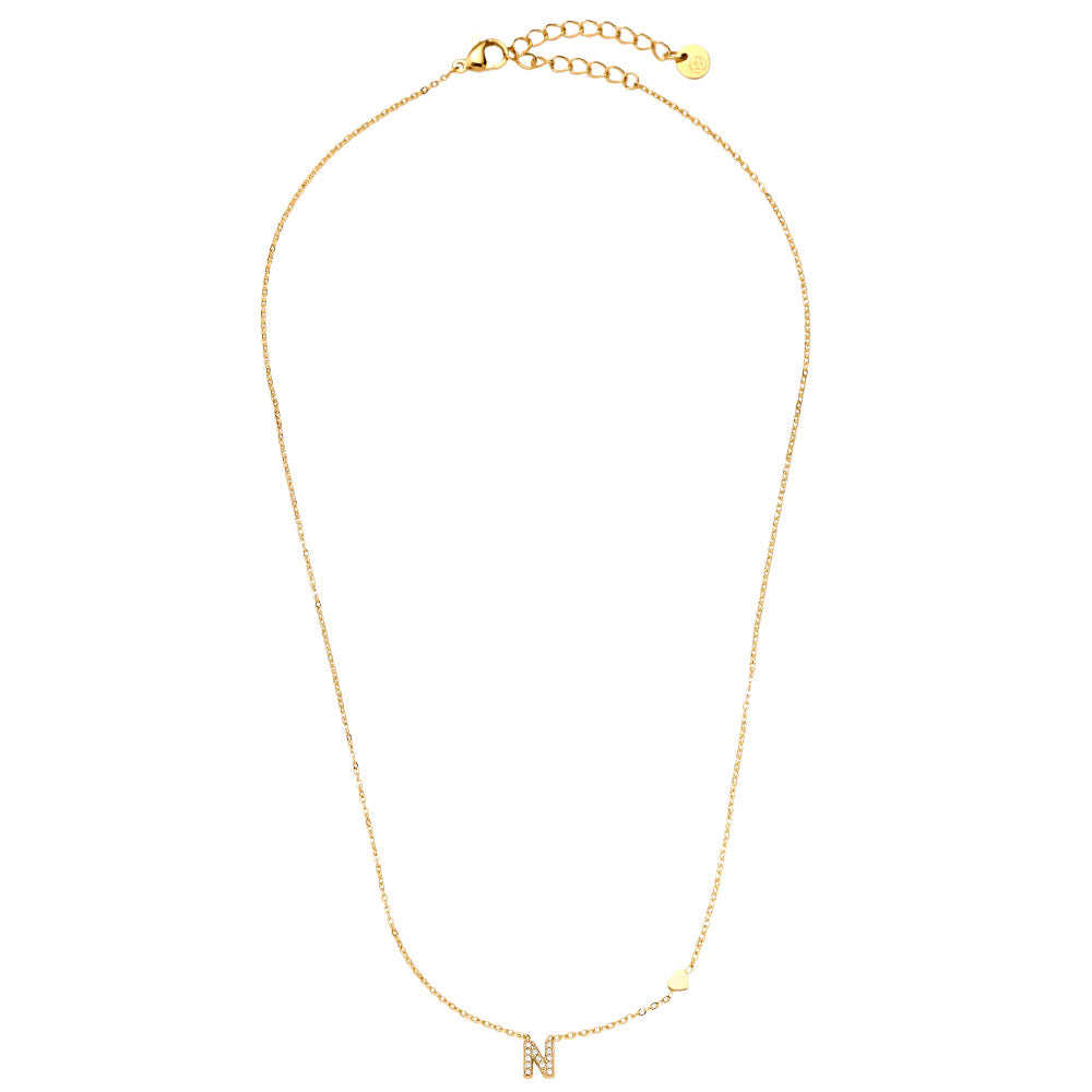KETTE `My Name - N´, gold