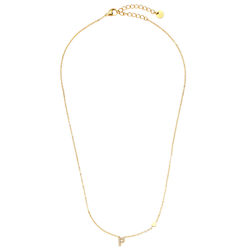 KETTE `My Name - P´, gold