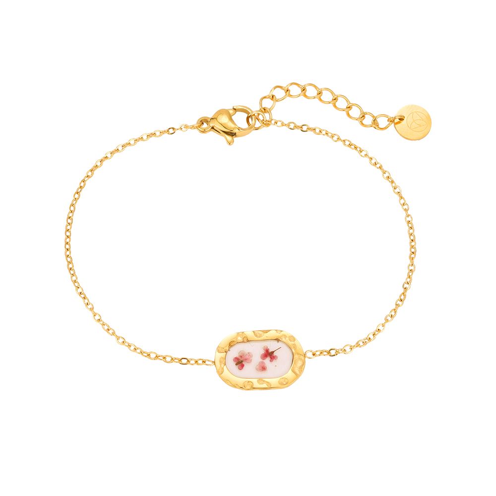 ARMBAND Forever Flowers, gold