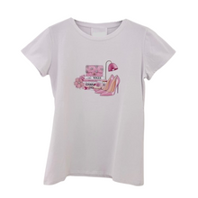 Lade das Bild in den Galerie-Viewer, T-SHIRT `Couture Books´, weiß
