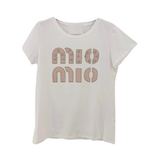 Lade das Bild in den Galerie-Viewer, T-SHIRT `Tweed Statement´, weiß
