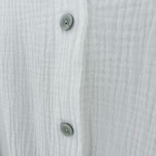 Lade das Bild in den Galerie-Viewer, BLUSE Musselin `Classic´, weiß
