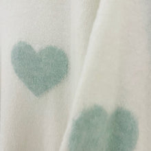 Lade das Bild in den Galerie-Viewer, PULLOVER `Sweet Valentine´, weiß-mint

