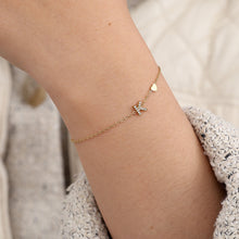 Lade das Bild in den Galerie-Viewer, ARMBAND `My Name - K´, gold
