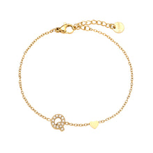 Lade das Bild in den Galerie-Viewer, ARMBAND `My Name - Q´, gold
