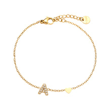 Lade das Bild in den Galerie-Viewer, ARMBAND `My Name - A´, gold
