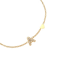 Lade das Bild in den Galerie-Viewer, ARMBAND `My Name - A´, gold
