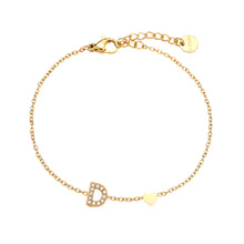 Lade das Bild in den Galerie-Viewer, ARMBAND `My Name - D´, gold
