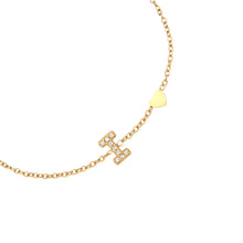Lade das Bild in den Galerie-Viewer, ARMBAND `My Name - I´, gold
