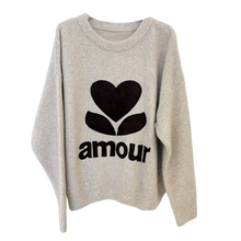 Lade das Bild in den Galerie-Viewer, PULLOVER `Amour´, beige
