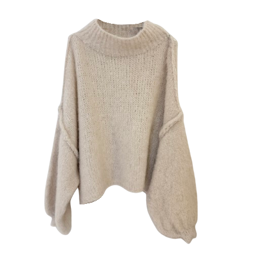 PULLOVER `Cozy It-Piece´ (Short), beige