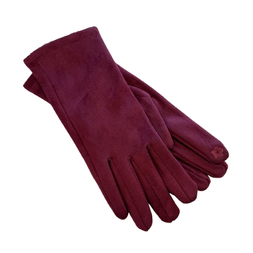 HANDSCHUHE `Elegant´, burgundy