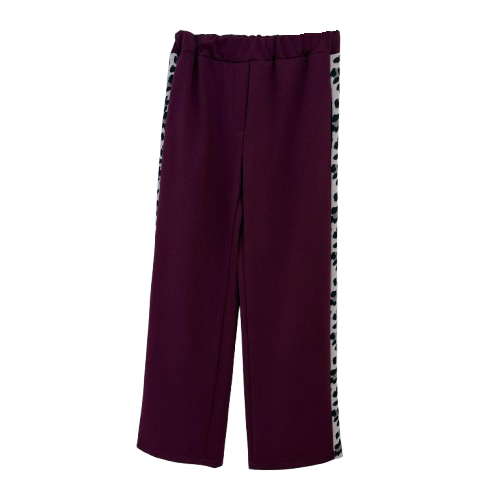 HOSE `Elegant & Comfy´, burgundy-Leo
