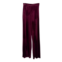 Lade das Bild in den Galerie-Viewer, HOSE `Velvet´, burgundy
