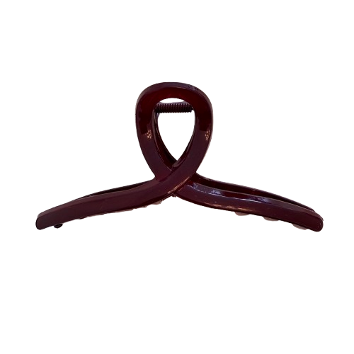 HAIRCLIP `Beauty´, burgundy